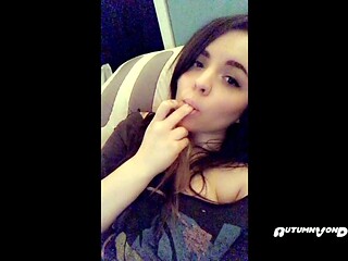 autumnvondoe snapchat cum show