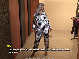 Grandmas House 7 - Betty Asks Alex for Help in the Fitting Room