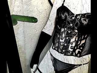 Sissy TS Kandi Kane Brazilian Cockslut PMV