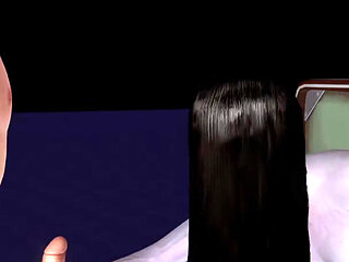 Sadako Handjob (the Ring - Halloween Animation)