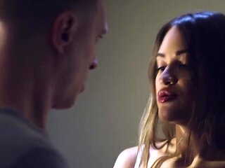 Hot brunette getting slammed by a huge cock today