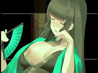 Fun cartoon fantasy featuring a busty brunette MILF in sizzling cartoon sex action