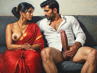 Village bhabhi sex with foreign man hot bhabhi sucking big white cock and enjoying sex with foreigner