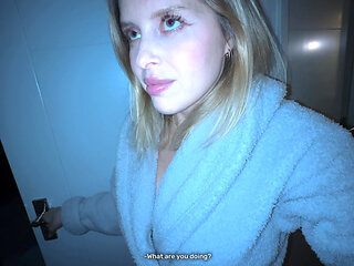 Horny stepmom begs me to fix the power - I went above and beyond