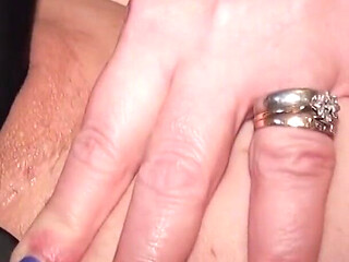 Trisha's butt plug and vibrator playtime