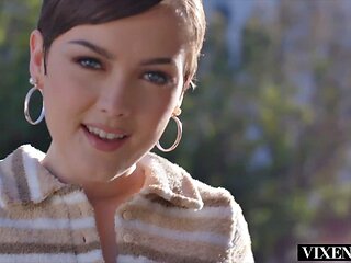 VIXENPLUS Redhead Little Dragon Gapes Her Tight Ass