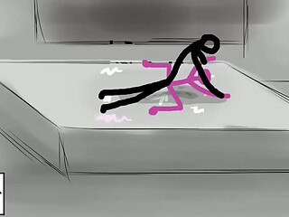 bbc stickman flamboyantly devours the puss