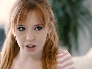 Madi Collins is a hot redhead who wants his dick deeper