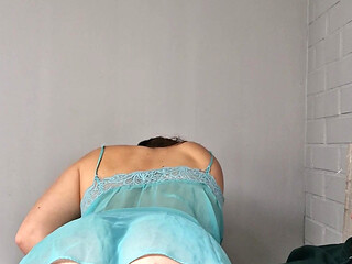 Horny Latina with her boyfriend's cock