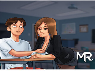 SummertimeSaga - Teacher Gives Her Tits To Touch E1 # 44