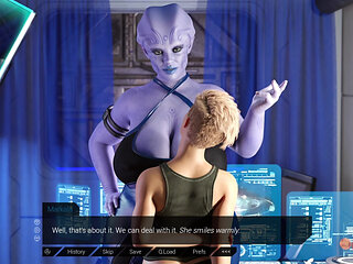 Markala Adores to Fuck Petite Teen Sissy in Her Office