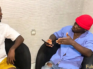 Horny Nigerian Housewife Cheats With BBC Neighbor - Sneaky Fuck From Landlord