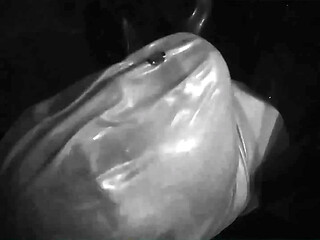 Femdoms in latex dominate and peg their submissive's sensitive cock.