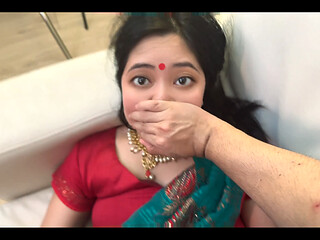 Indian Desi Bhabhi Directing her Porn video while Horny