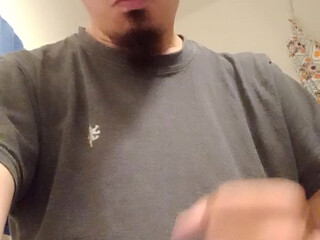Jerking my small cock