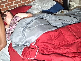 Stepdad Gone She in Bed Naked Stepmother Suck It 5 Mins Before He Walk Through Door From Work