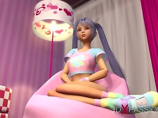Animated Japanese Girl Handles Bbc Like A Real Pro - Uncensored Porn Cartoon