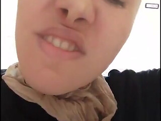 With Stockings on My Face I Have a Very Pig Face and Nose