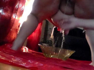 Jen Is Peeing on Johns Hand