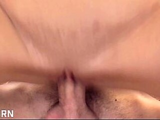 Sexy brunette milf with nice ass fucked in her wet pussy and cum in mouth