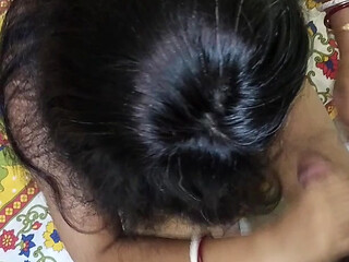 Hot Desi bhabi's hair hand job and get fucked so much