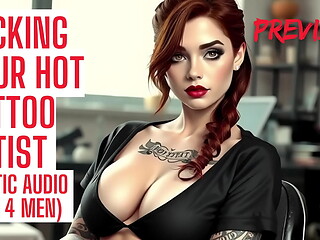 Fucking Your Tattoo Artist - Audio Porn