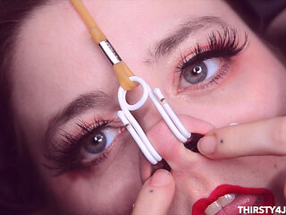 Hucow Nose Fetish Play // Nose Hooks