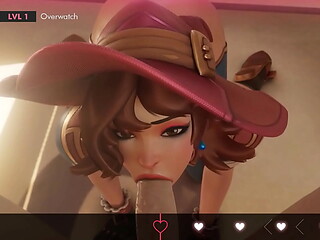 Goon Fap Hero Lvl.1 - Overwatch (Try not to cum challenge)