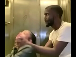 Fucking ebony babe at work