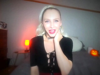 Jigsaw Halloween JOI &amp_ Pussy Play