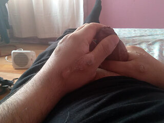 Look delicious cock masturbation