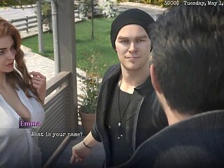 American couple, american boobs, american classic