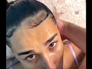 Maloka me fudeu gostoso no pelo e ainda gozou na minha boca