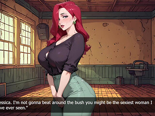 Ai Jessica Redhead Visual Novel Original