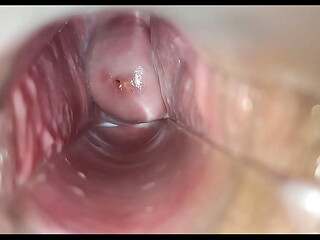 Pulsating orgasm inside vagina