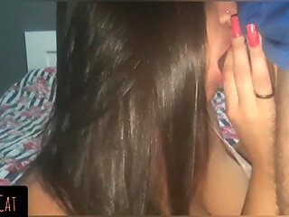 Fiz Um Delicioso Boquete E Ele Gozou Na Minha Boca / Blowjob with Cumshot