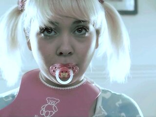 Curly Blonde Teen Records Solo Dildo Masturbation More at