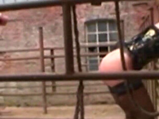 Bound Blonde Submits to Intense BDSM Threesome