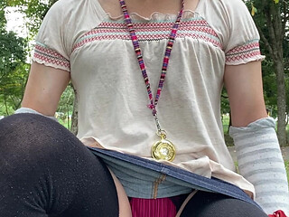 No310 Outdoor Masturbation in the Park