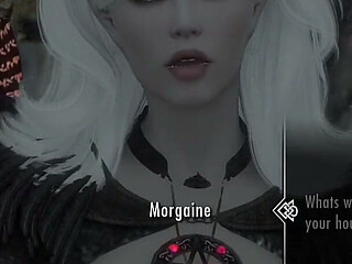 Skyrim B and L Mod - Finding Morgaine and Helping Our Her Sexual Needs