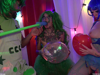 Clown Fun with Inflatables