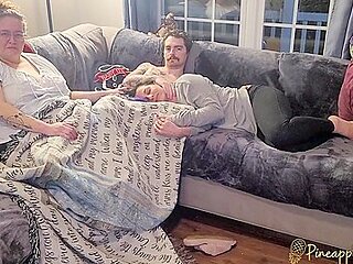 Wife Gets Cucked Whilst Filming Spouse Banging A Ally! Anal Creampie Ending