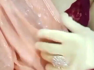 Indian Crossdresser Bottom Gaurisissy Feeling Horny for Sex in Silky Saree with Heavy Jwellery