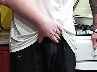 Mom Neighbor Surprises with Breakfast Cum Swallow Blowjob