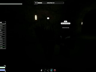 Hot futa girl fucks a twink in sewers