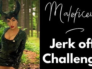 Maleficent Joi Portugues - Jerk off Challenge (very Hard)