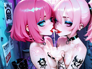Goth Girl Orgy Part 1 Nekoblast Ai