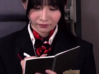 Asian Japanese Schoolgirl Glasses