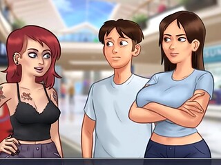 Naughty Gamer Girl Gets her Boob Cocked
