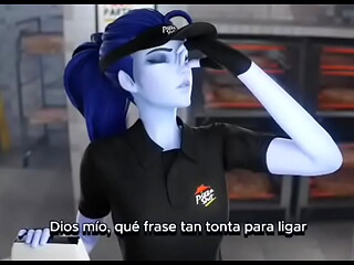 Widowmaker cogiendo